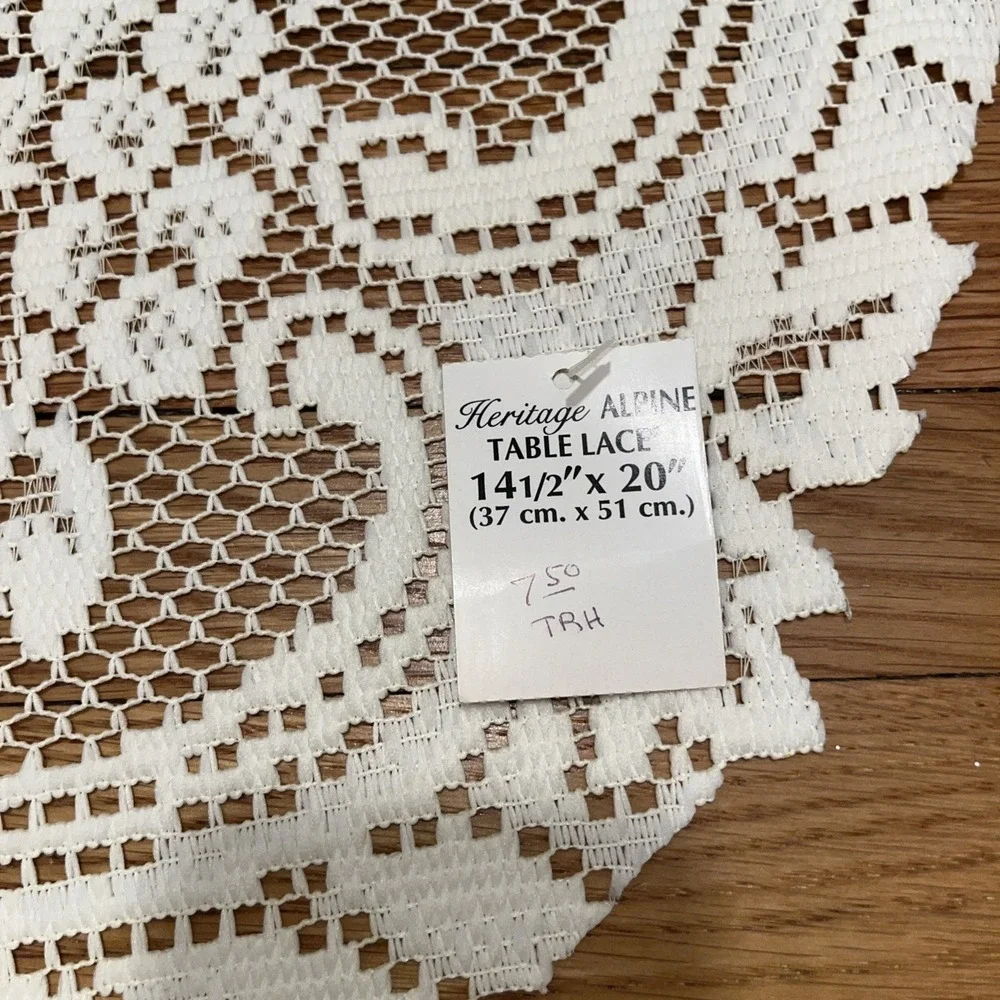 NWT Vintage Alpine Lace Placemats Gorgeous